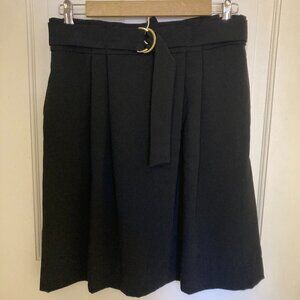 NWOT Pleated Belted H&M Office Skirt with Pockets